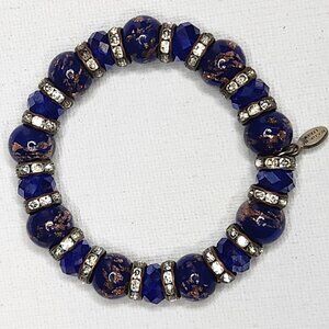 Murano Glass Bead Bracelet